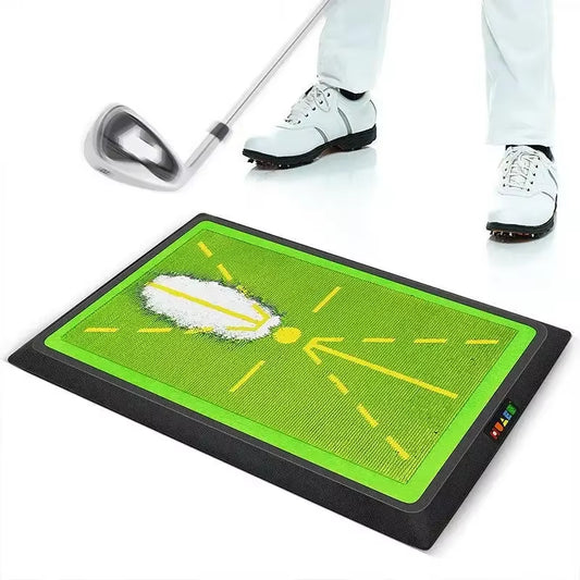 Golf Strike Mat Bead Display Track Beginner Training Trace Detection Pad Swing Exerciser PM130-B