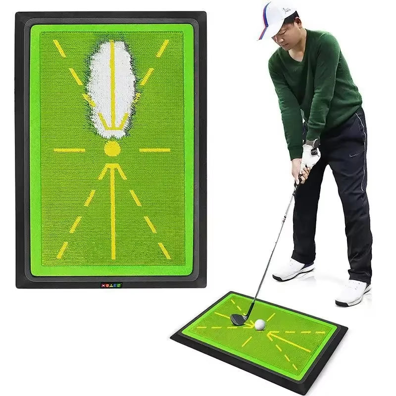 Golf Strike Mat Bead Display Track Beginner Training Trace Detection Pad Swing Exerciser PM130-B