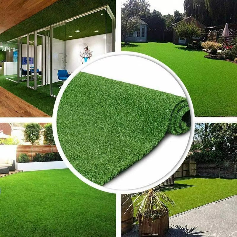 Artificial Turf Grass Carpet Simulation Interior Decoration Balcony Green Plant Mildewproof Washable Turf Outdoor Garden Decorat